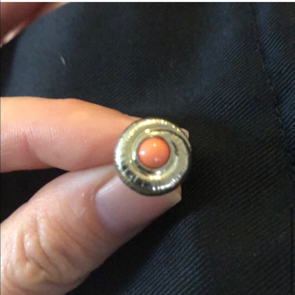 Banana Republic Gold Peach Bracelet & Earring Set - Picture 5 of 5